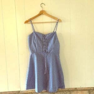 Adorable summer stripes sundress